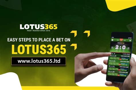 how to bet on lotus365|How to Choose the Right Betting Strategy on Lotus365.